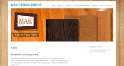 Desktop Screenshot of makdesigngroup.net